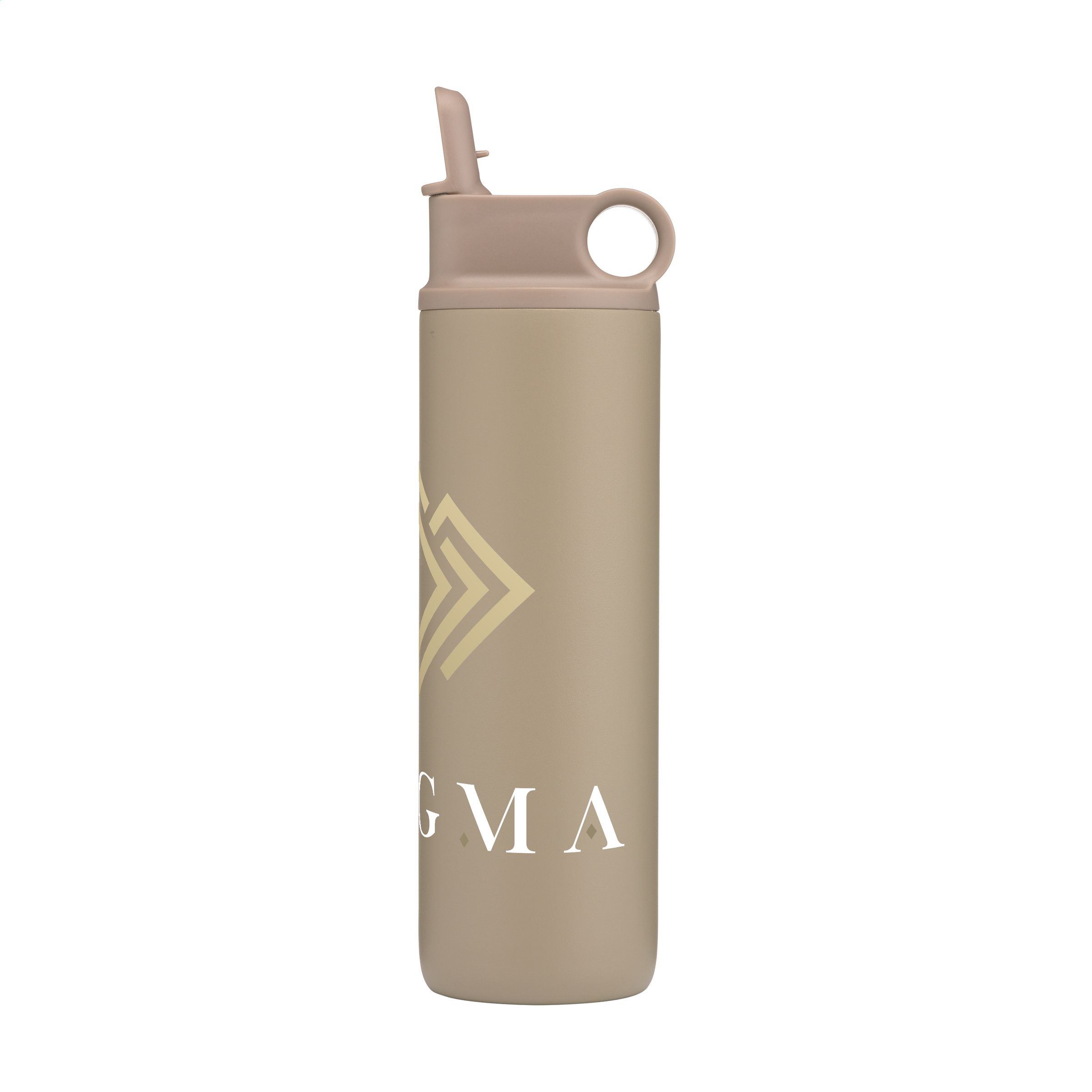 Elegant Eco Steel Sports Bottle - Waterside