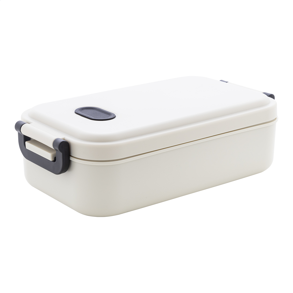 Steamo PP lunch box with airtight lid and silicone valve, 1000 ml, with logo printed with logo