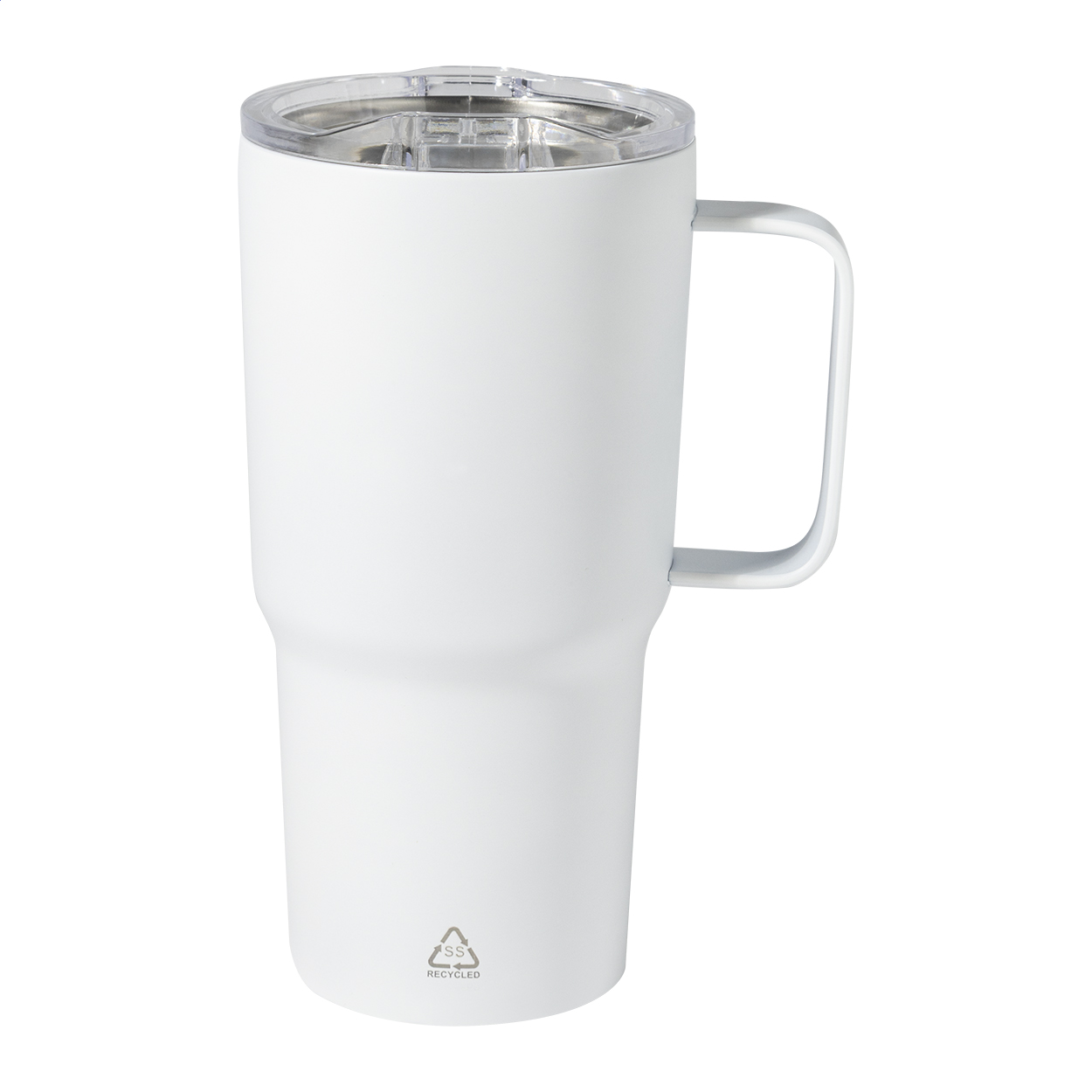 Grabicano thermo cup in recycled stainless steel, 600 ml, with your logo