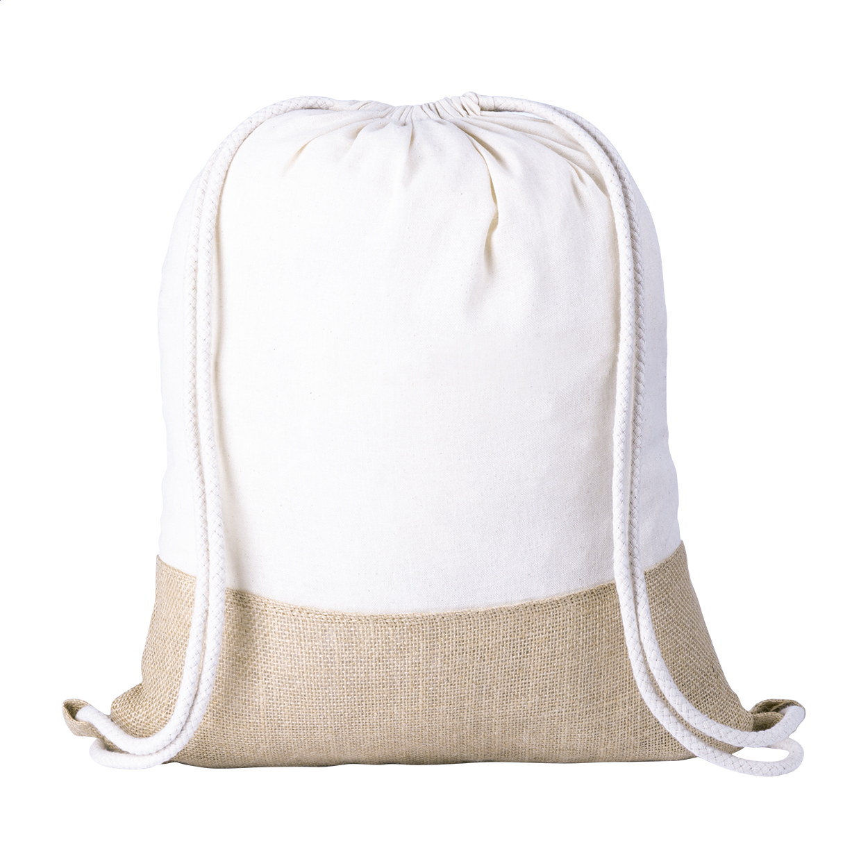 Jucox Turnbeutel aus Jute und Baumwolle mit Ihrem Logo