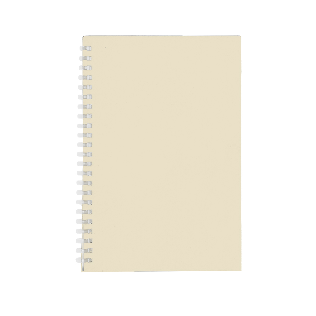 Transparent Eco Spiral Notebook - Godmanchester