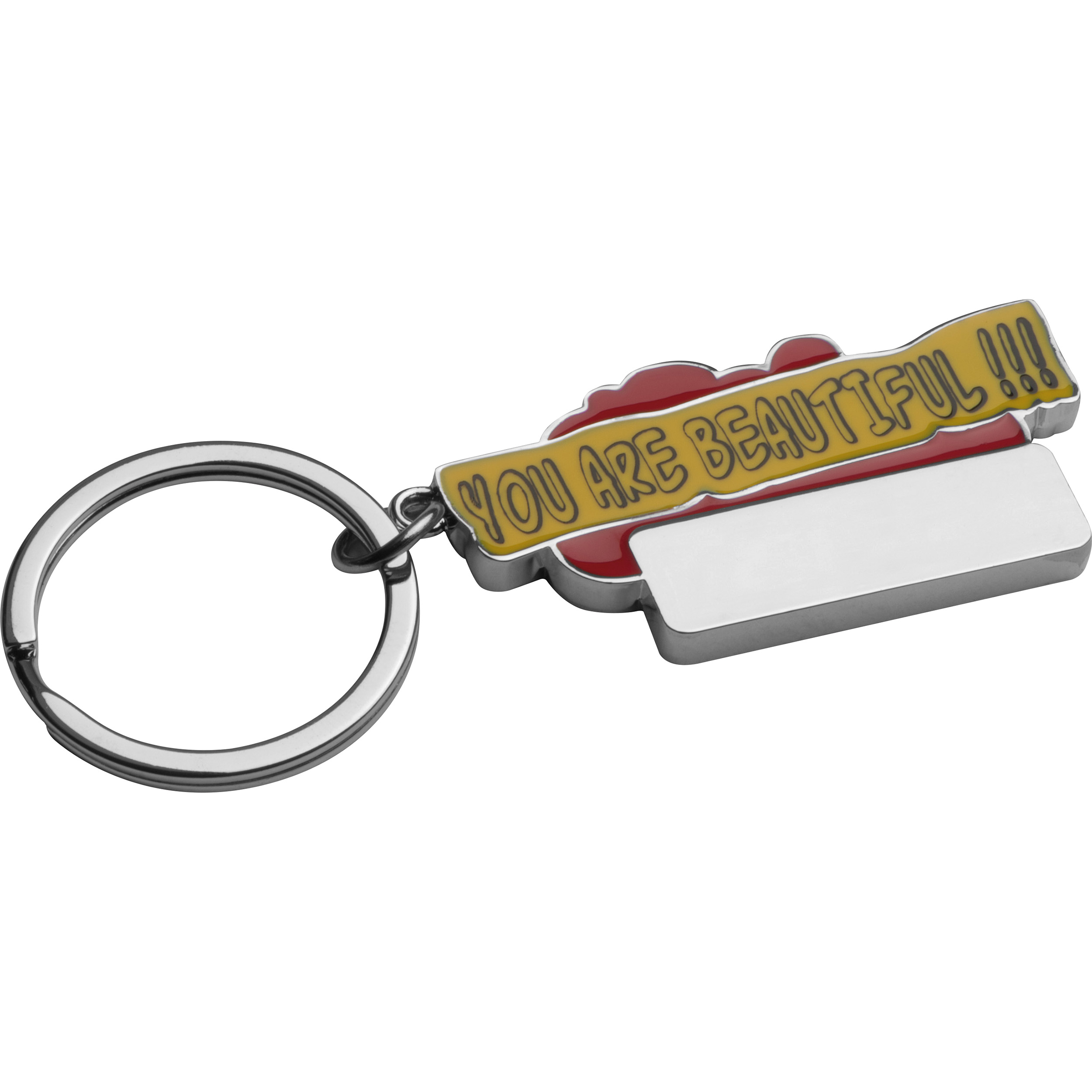 Lacquered Metal Keyring - Frome
