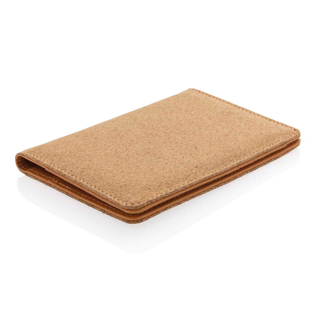 Passport Cover made from Natural Cork with RFID-Blocking feature - Adbaston
