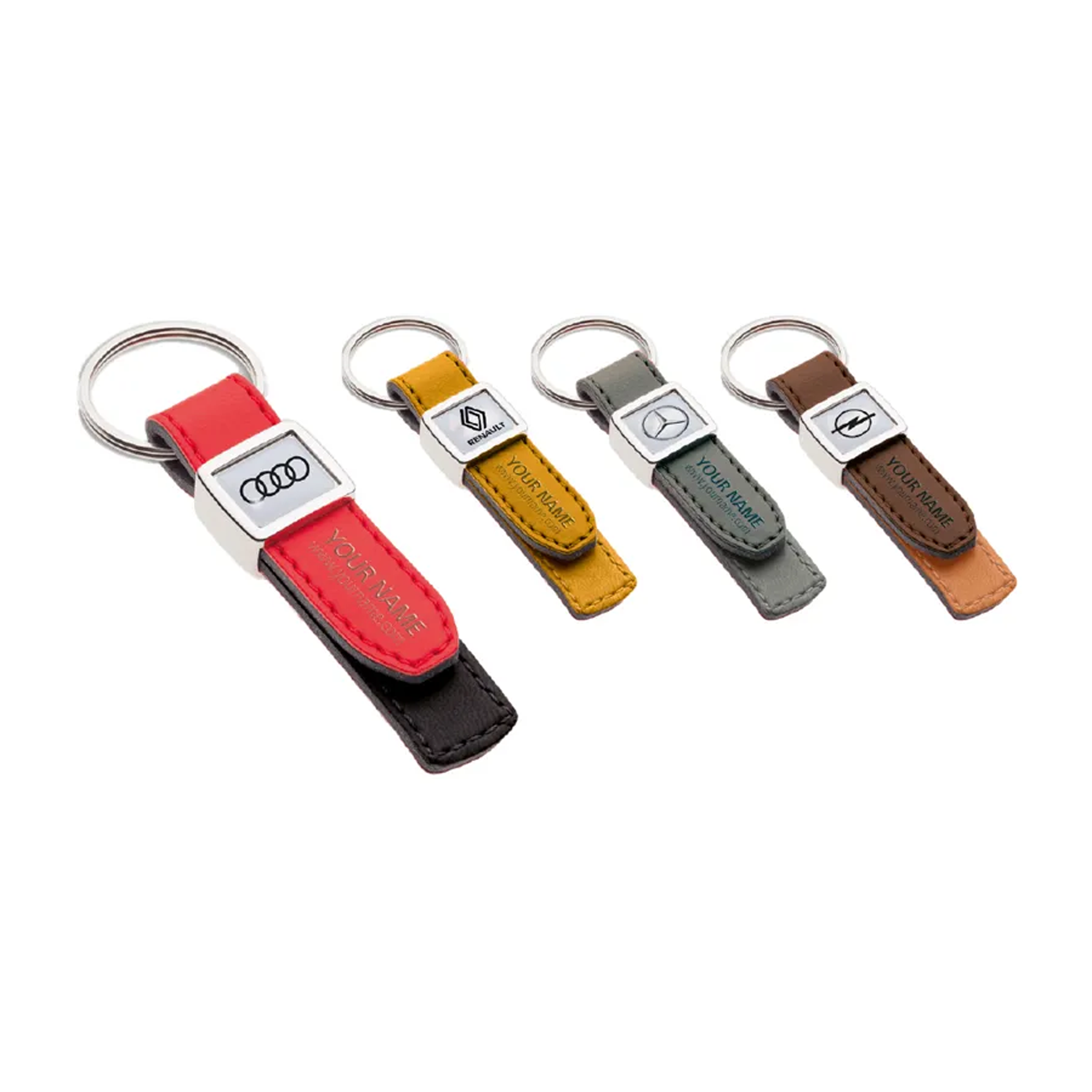 Elegant Euro Keyring - Ebbsfleet