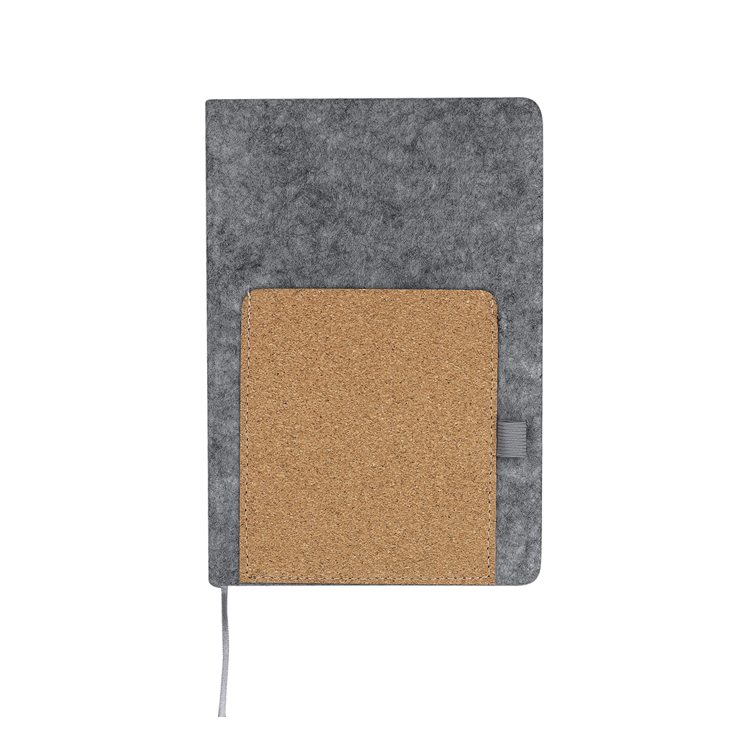 Eco-Friendly Cork Felt Notepad - Kinver