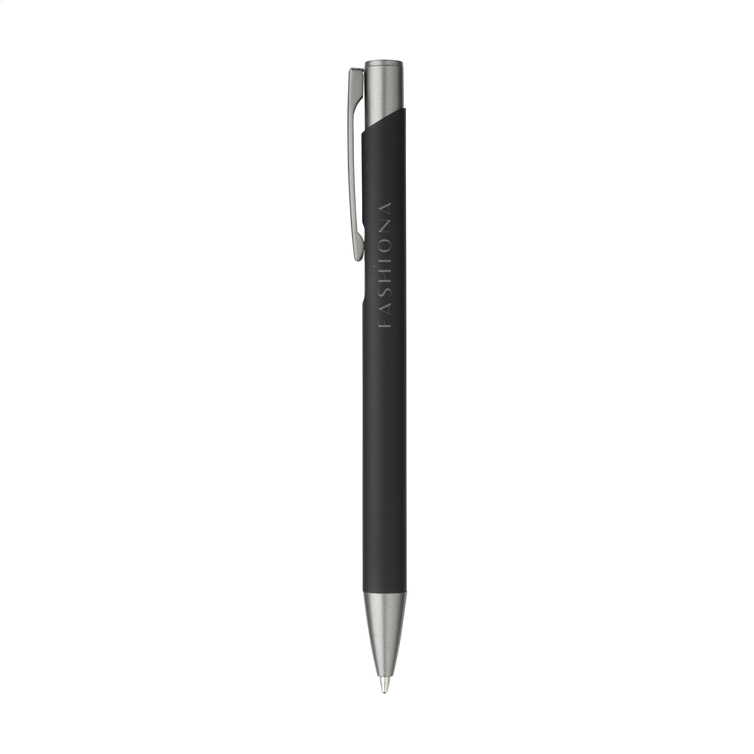 Ebony Soft Touch Recycled Pen - Ledbury