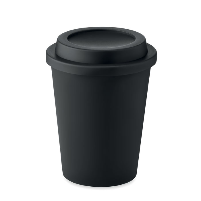 Double-Walled Polypropylene Tumbler with Lid - Millington