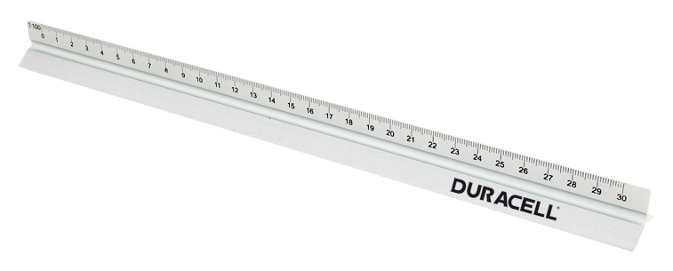 Customized 30cm triangular scale ruler - Vermeer - Eton