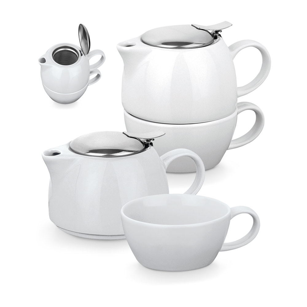 2-in-1 Ceramic Tea Set - Little Dalby - Dishley