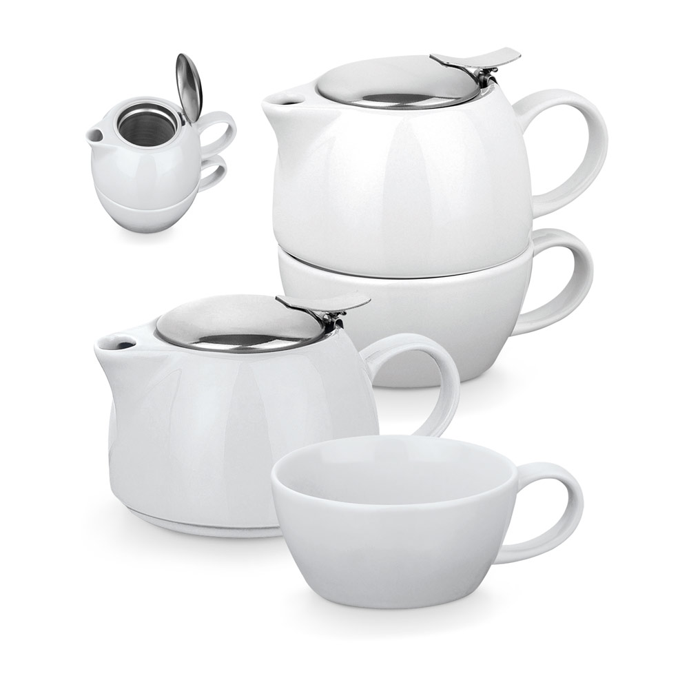 2-in-1 Ceramic Tea Set 430ml - Little Dalby - Dishley