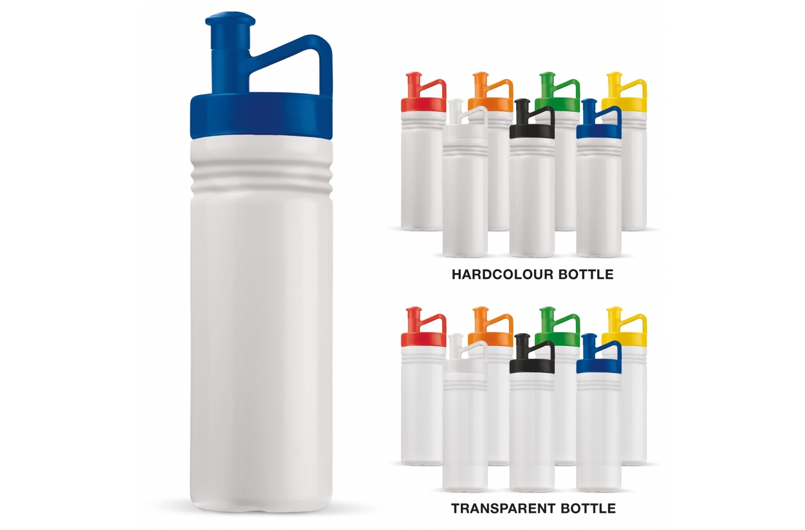 Ergonomic Cap Water Bottle 500ml - Perth