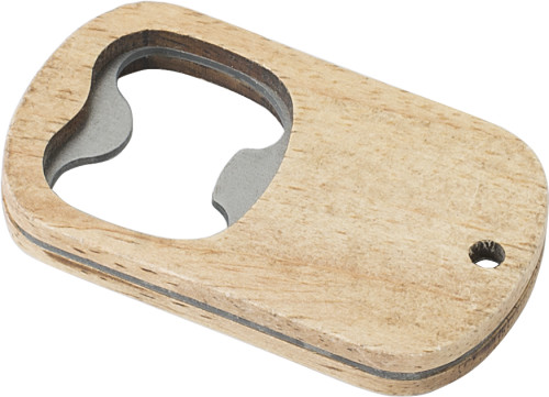 Bramhope Bottle Opener made from Beechwood and Stainless Steel - Tadworth