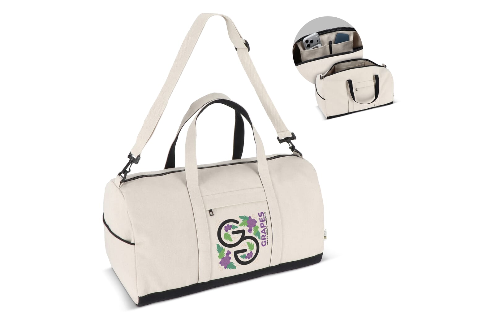 Recycled Elegance Travel/Sport Bag - Llandudno Junction