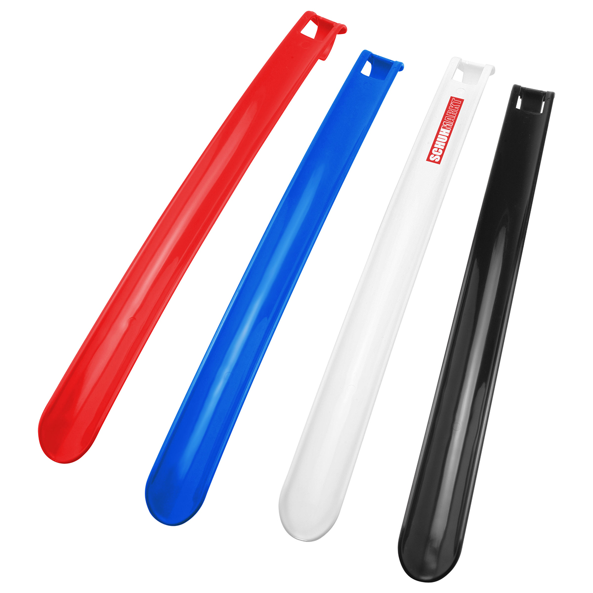 Schuhlöffel mit praktischem Aufhänger - Plaue