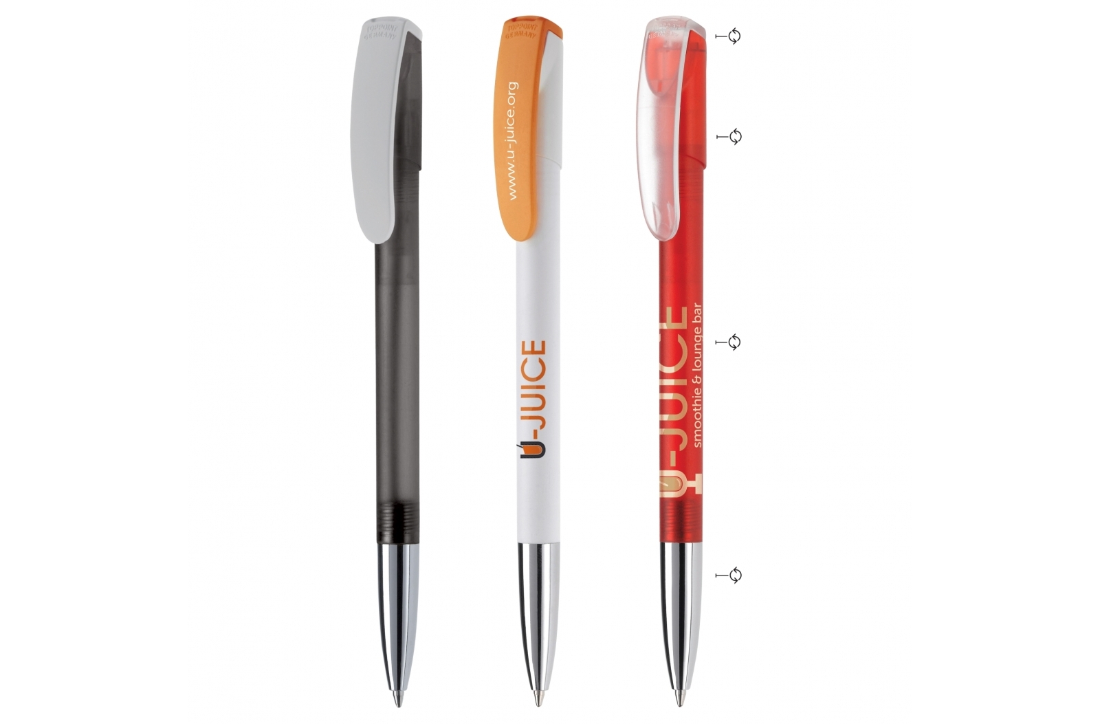 Customizable German Metal-Tip Ballpoint Pen - Aston - Bolsover
