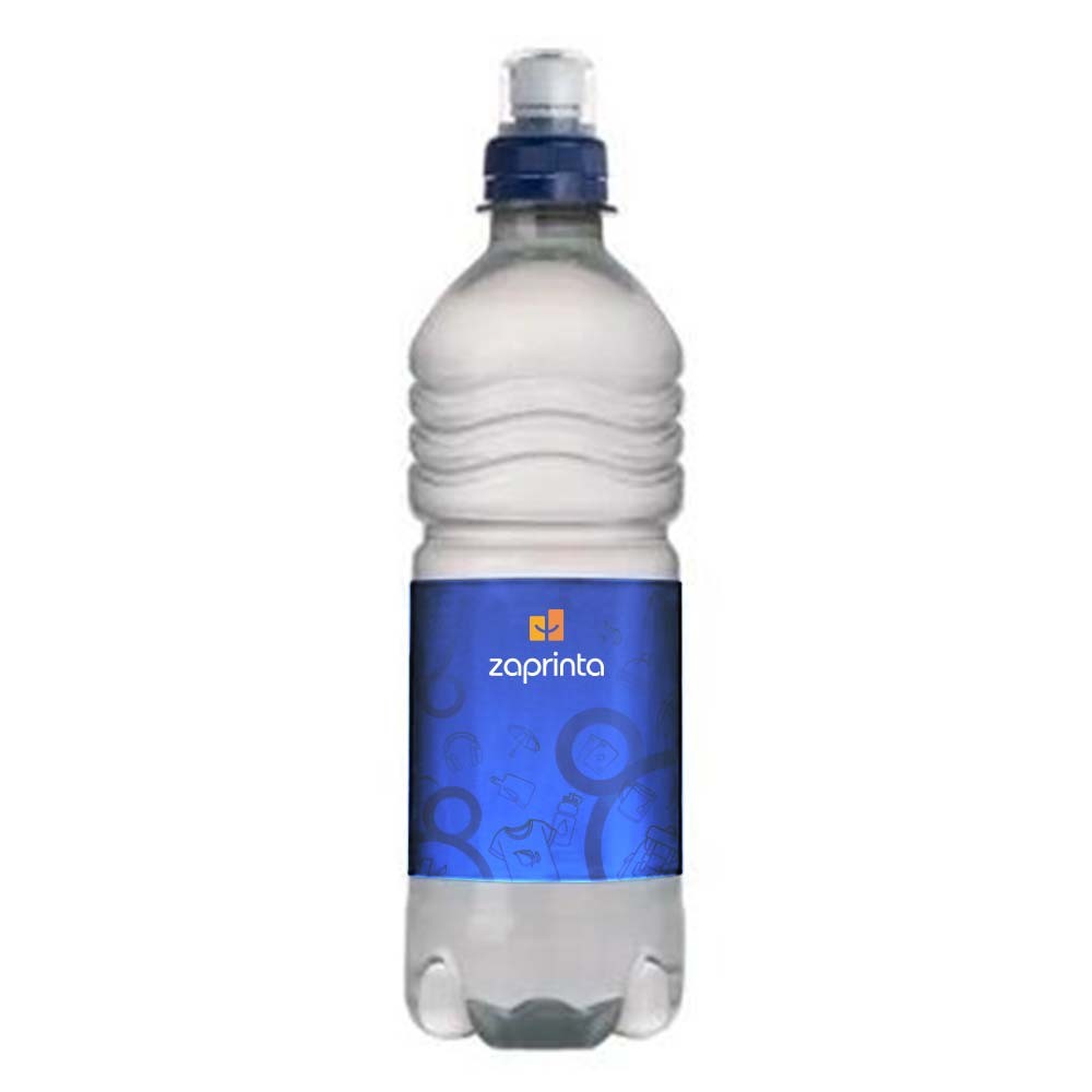 500ml Transparent Bottle of Spring Water with Screw Cap - Irlam Vale