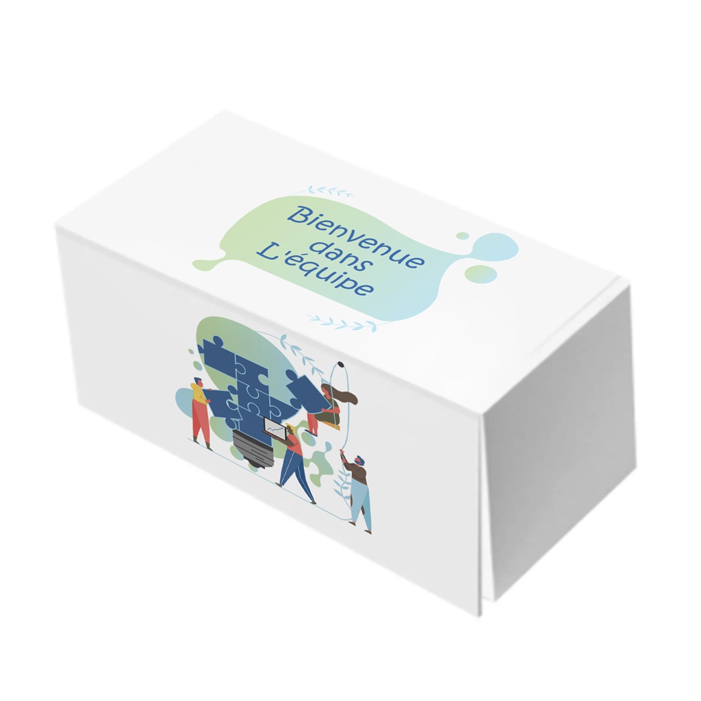 Personalized gift box 18x18x8 cm