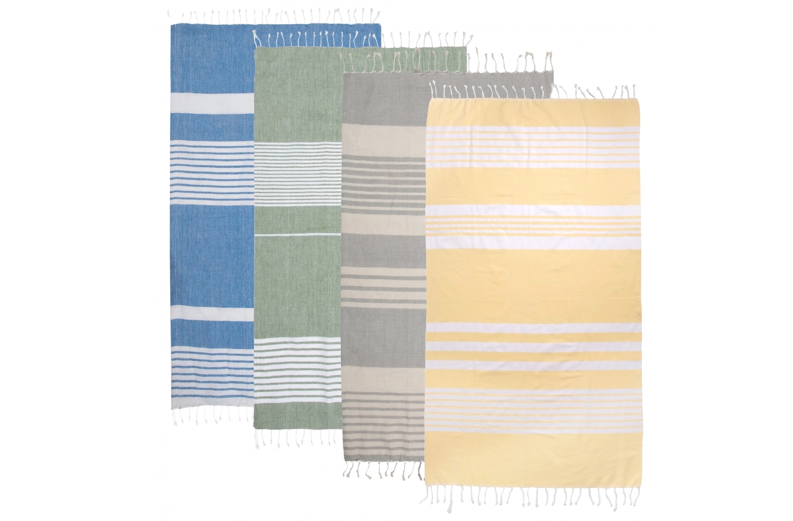 Striped Turkish Bath Towel - Abbotsbury - Earlswood