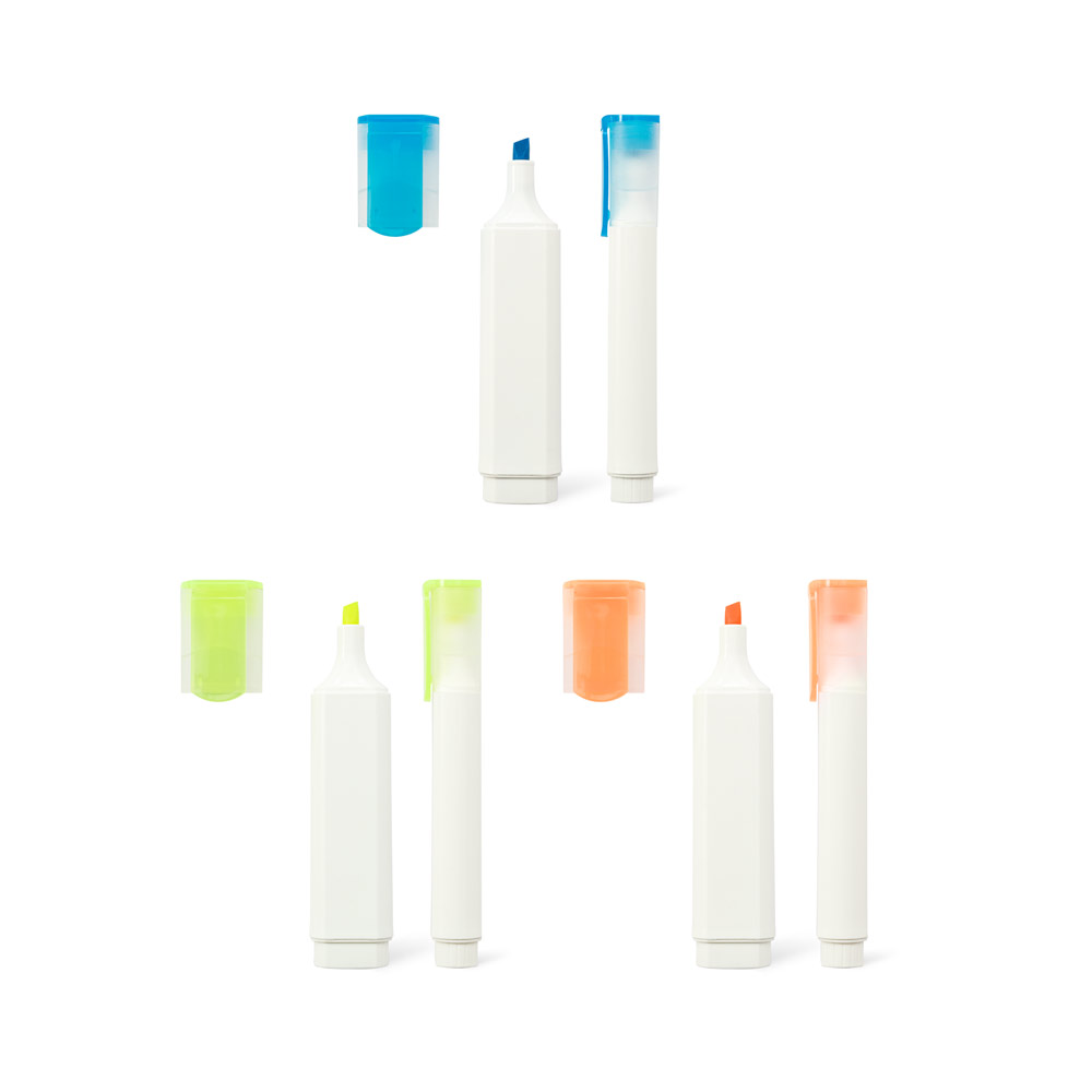 FLETCHER. PP highlighter with a shiny finish