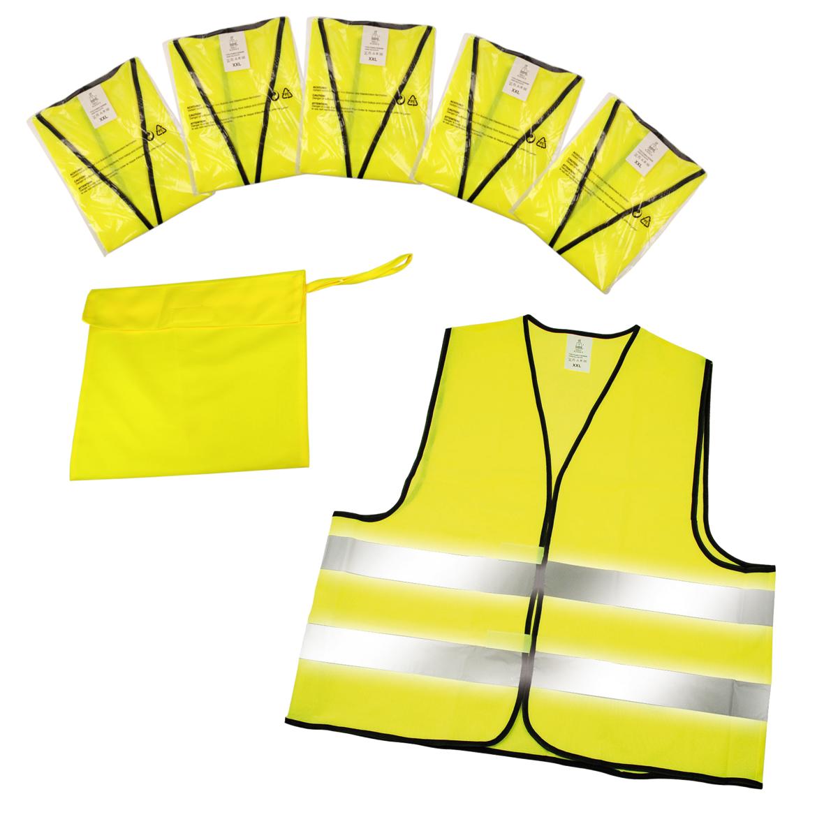 Reflective Safety Vest Set - Llanwrtyd Wells