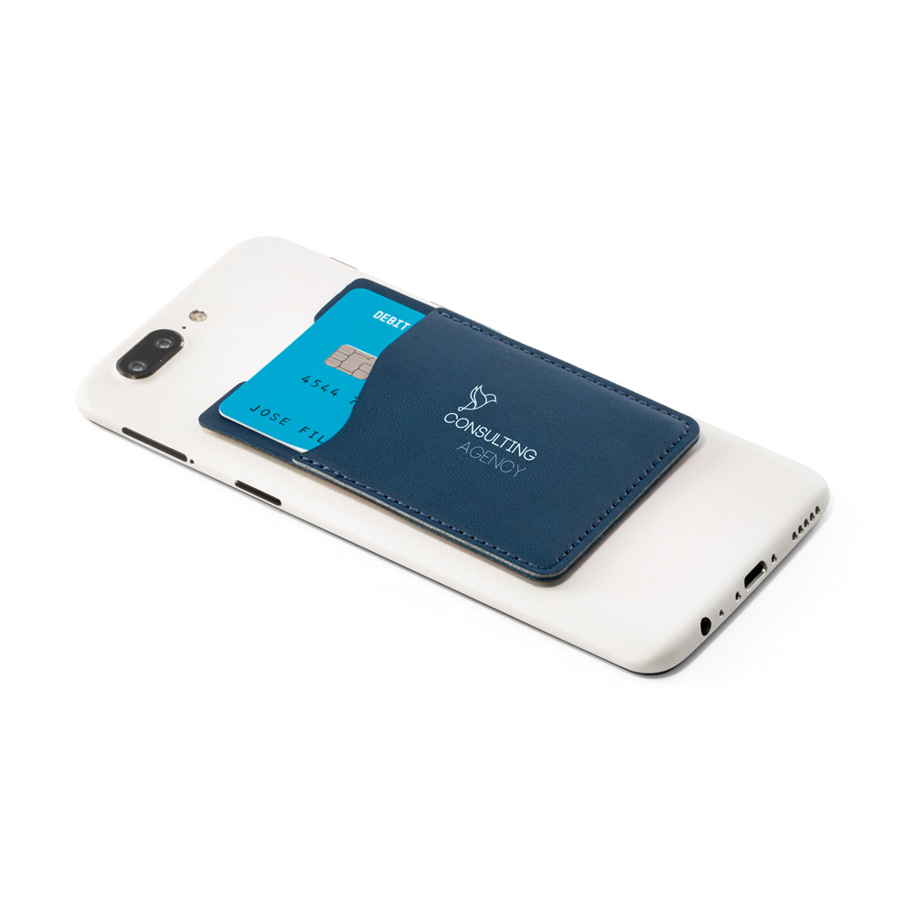 A Thrumpton smartphone card holder equipped with RFID blocking technology. - East Kilbride