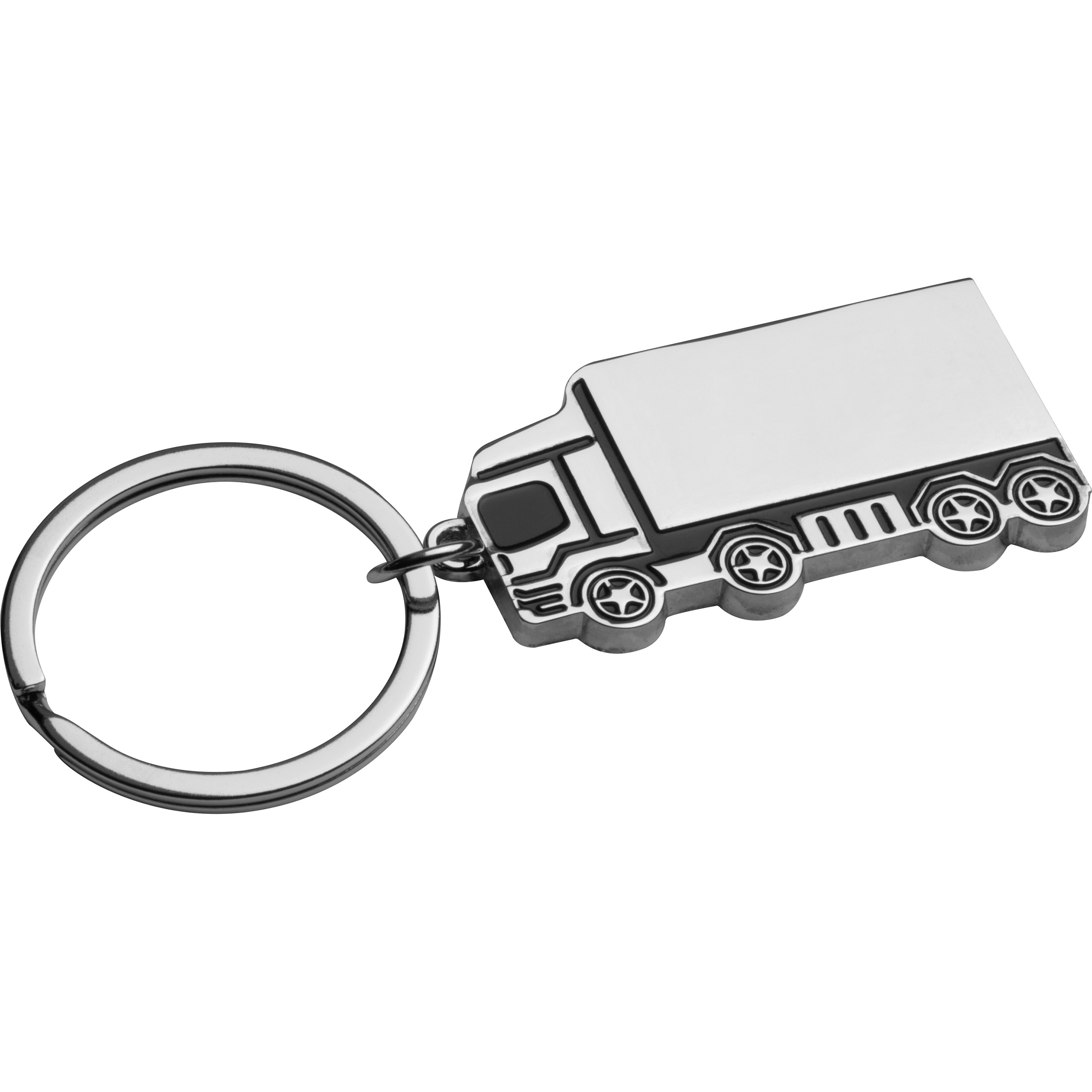 Glossy Heavy Goods Vehicle Keychain - Leicester Forest East