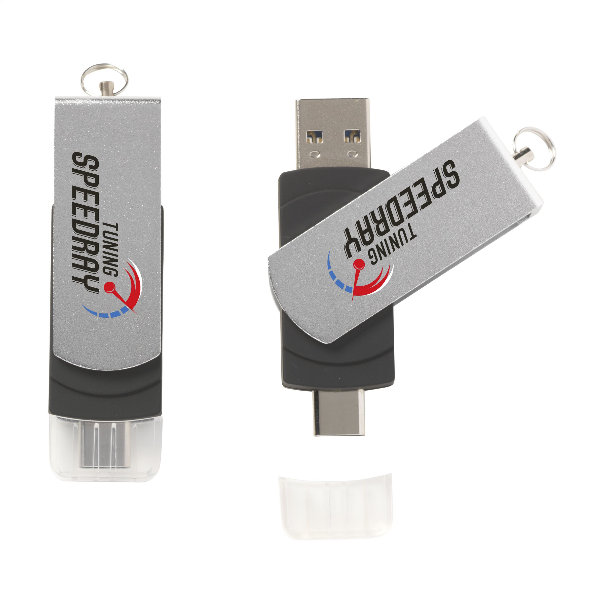 Ashtead USB Stick with Dual Connectors - Hollingworth