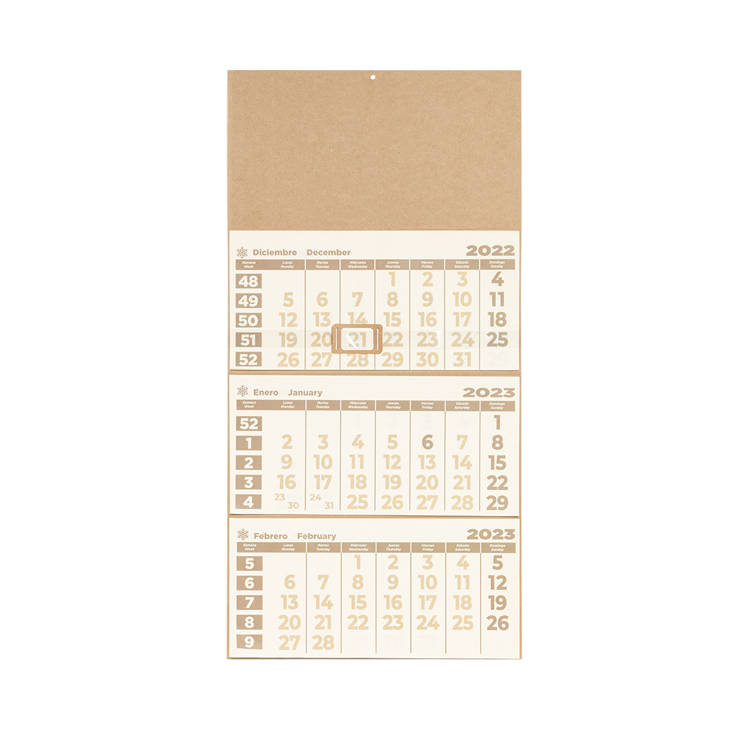Eco-friendly Calendar - Cottingham - Glencoe