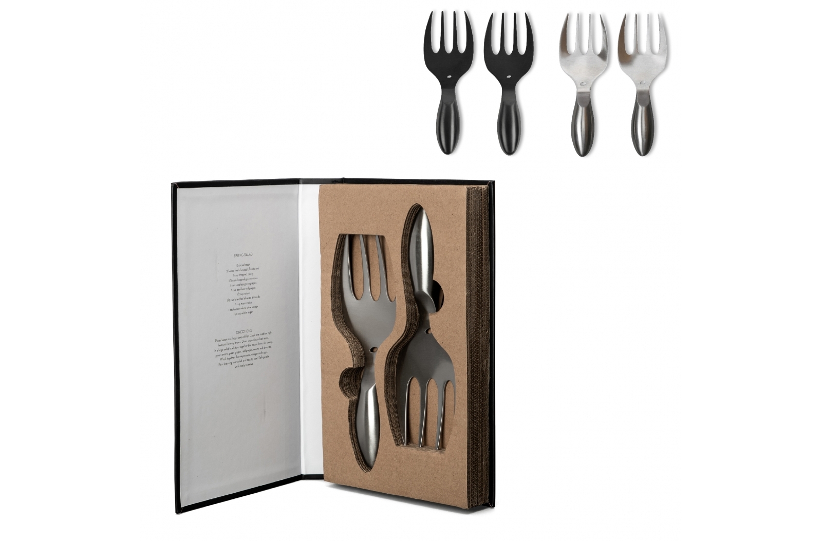 Kitchen Stories Badminton Salad Cutlery Set - Hook