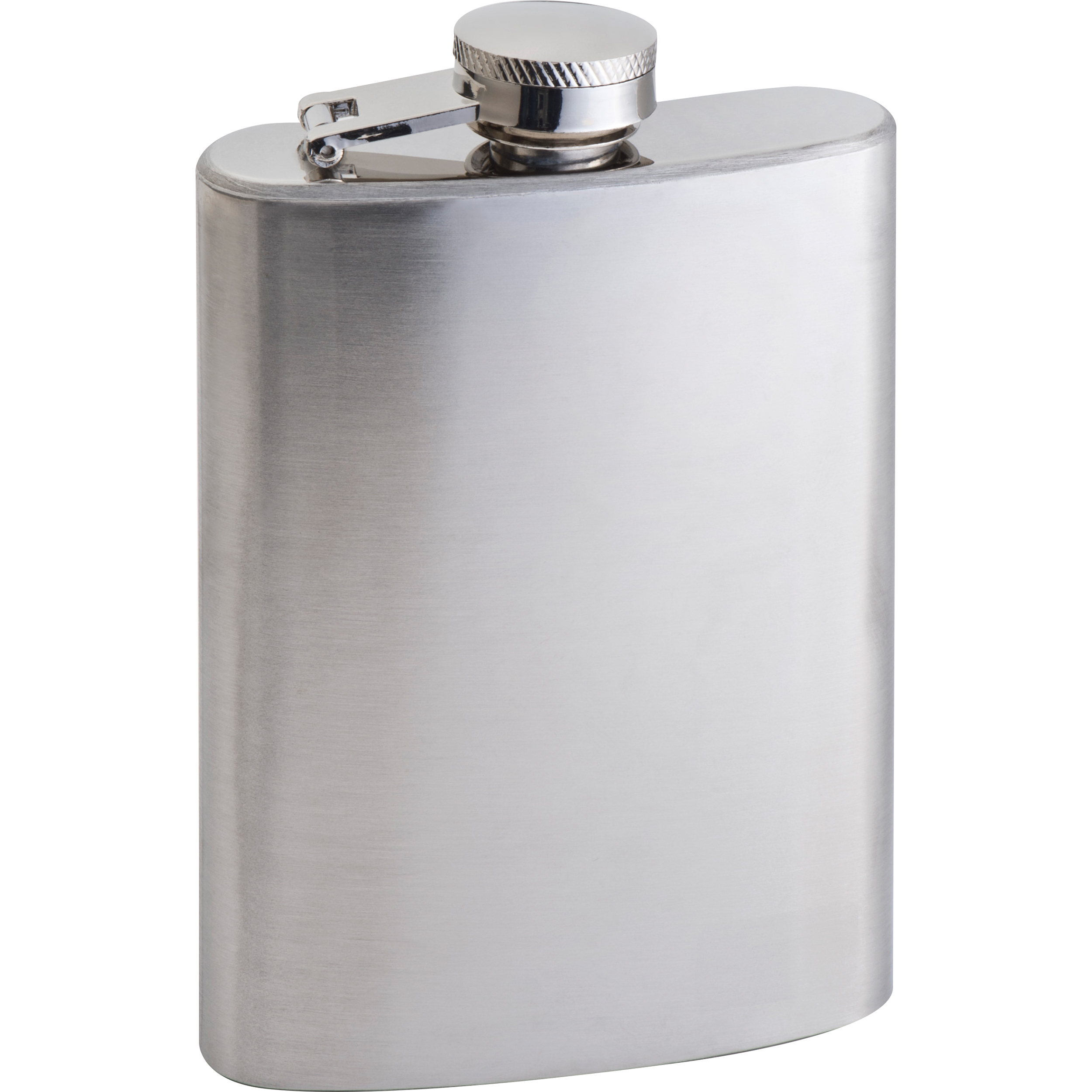 Engraved Stainless Steel Hip Flask - Hingham - Banks