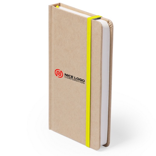 A notepad with a soft touch cover - Tidworth