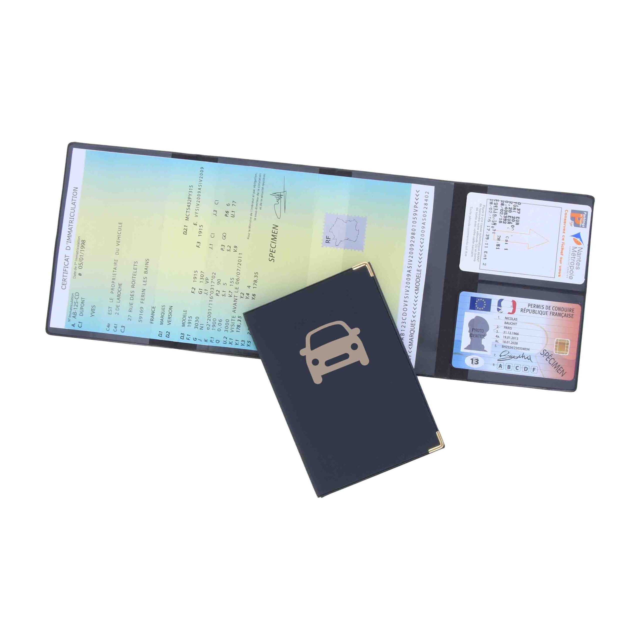 4-Folder Registration Card Organizer - Bromley