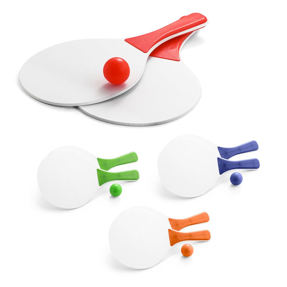 Colored Beach Rackets Set - Belchalwell