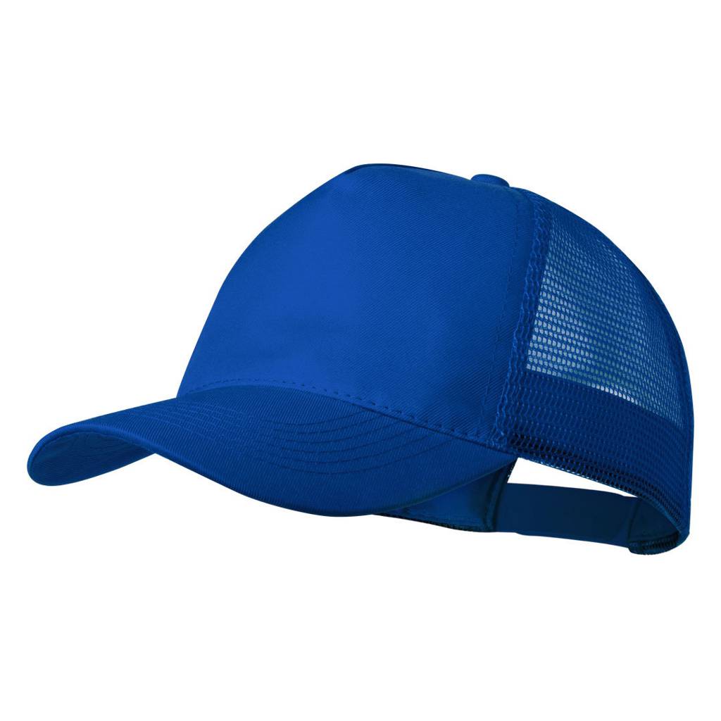 5 Panel Polyester Mesh Cap with Adjustable Plastic Closure - Banchory