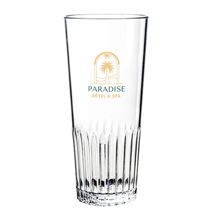 Personalized beer glass (30 cl) - Floriane