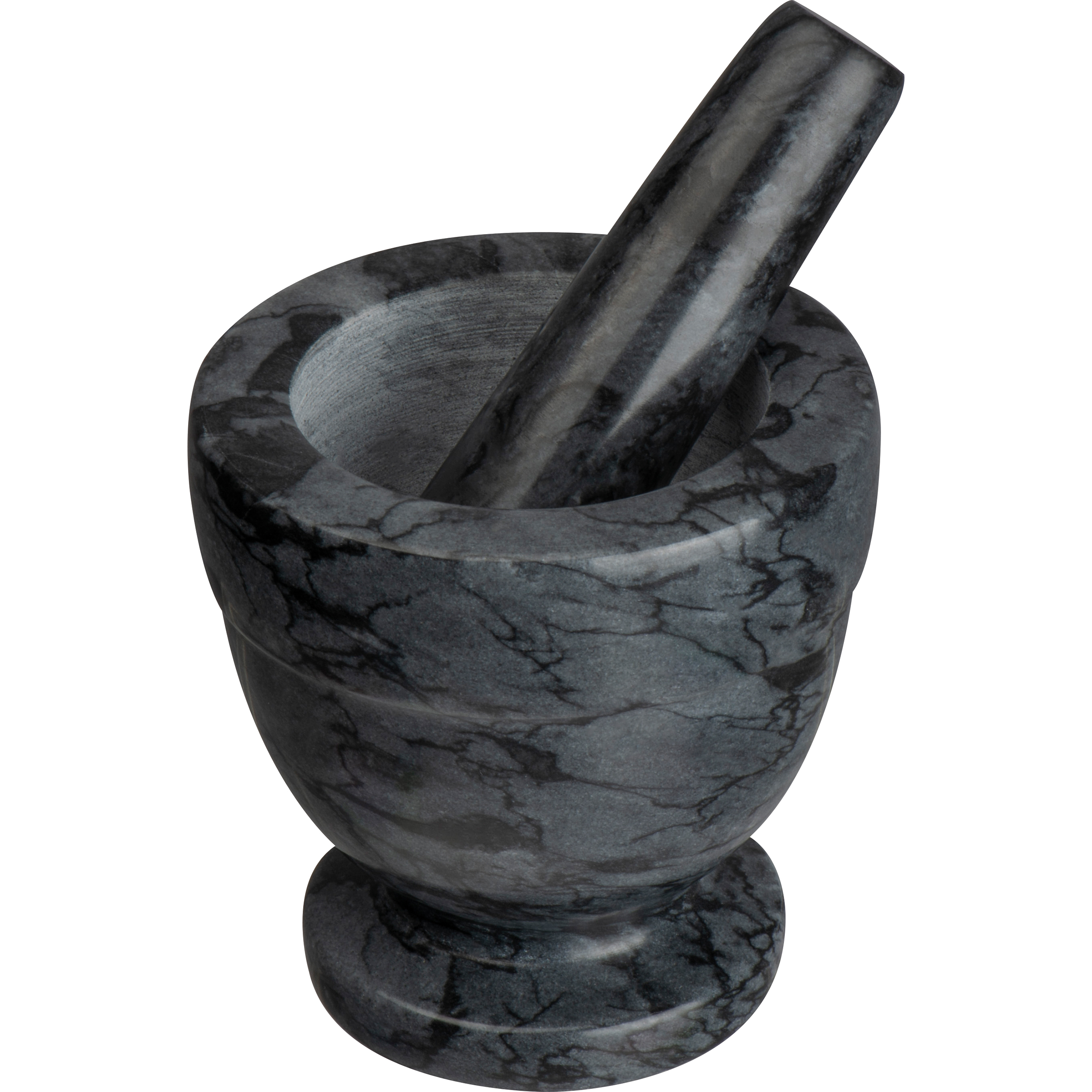 Marble Mortar and Pestle Set with Handle - Lake District - Wealdstone