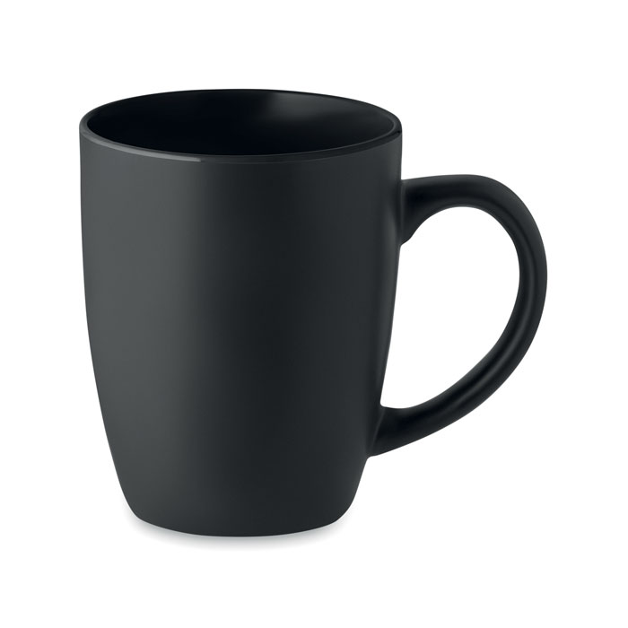 Black Matte Ceramic Mug 290ml - Hambledon - New Brighton