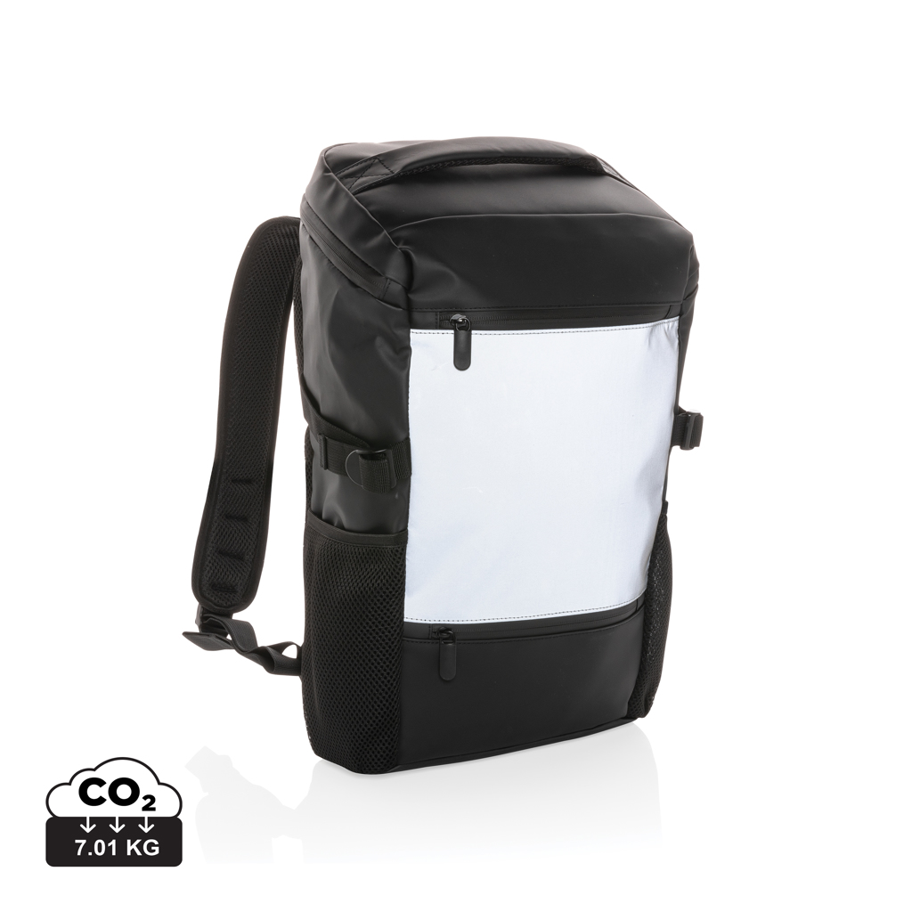 Reflective Easy Access Laptop Backpack - Little Plumstead - Ryde