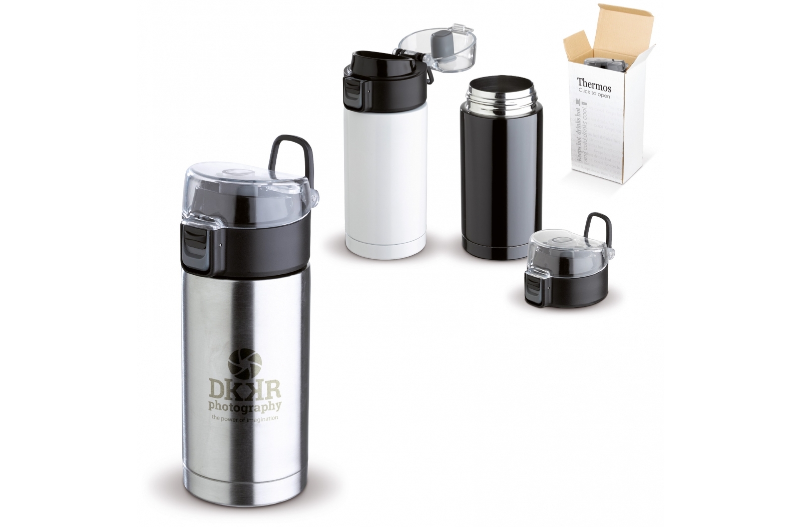 A vacuum mug that is leak-proof and has a safety button 330ml - St. Catherine's Hill