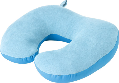 Suede 2-in-1 Travel Pillow with Polyfoam Beads - Hartlepool
