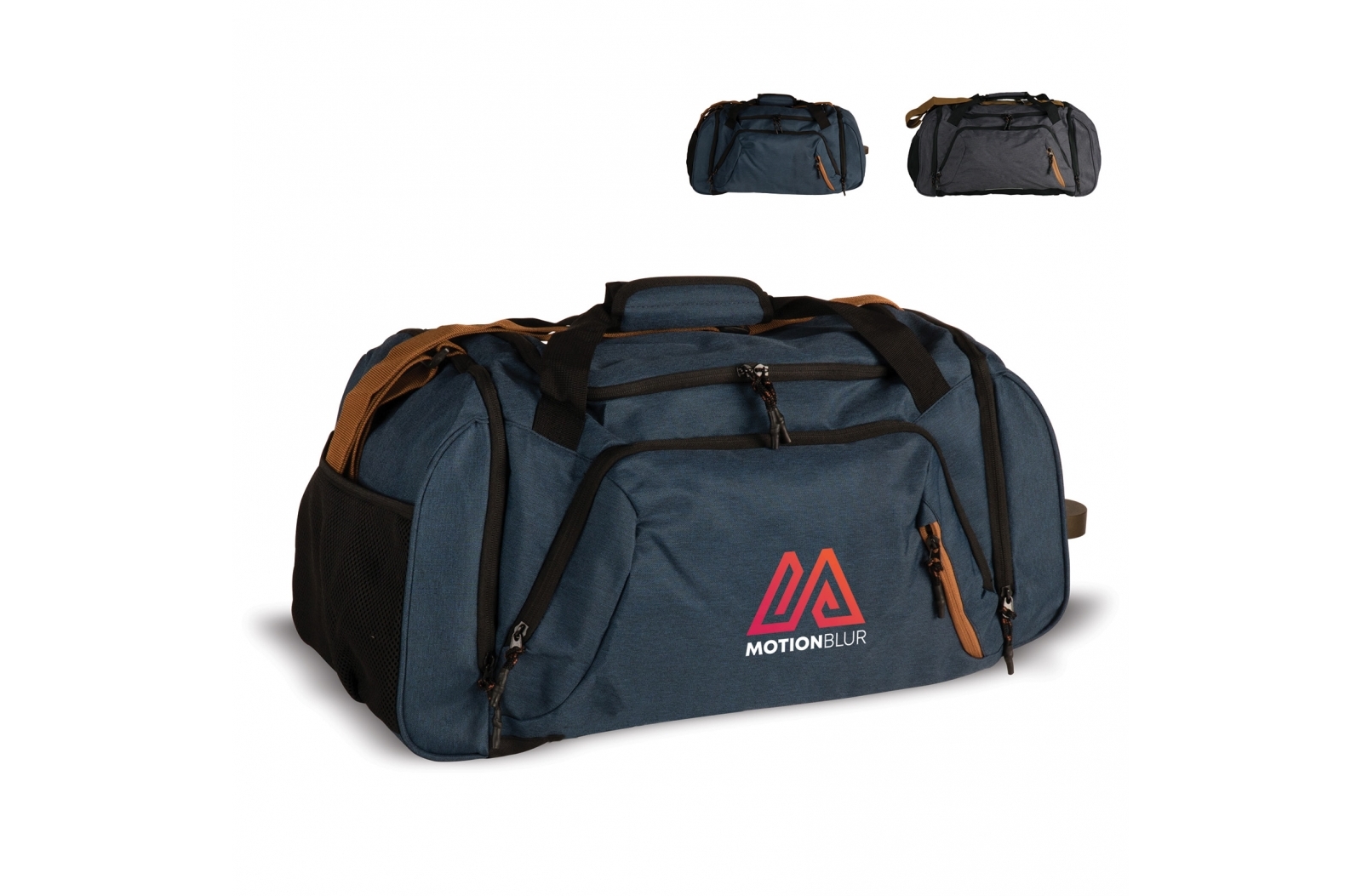 Travel bag made from recycled PET bottles, with a shoe compartment - Ramsbury