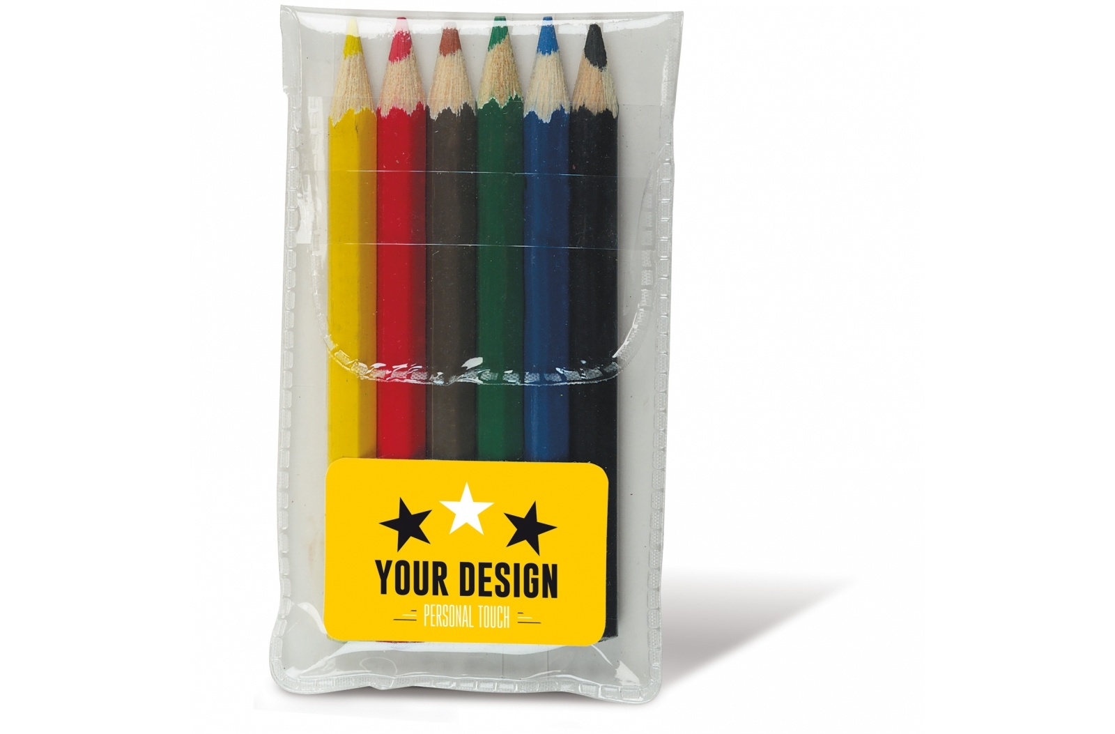 Color Pencil Set in Clear Case - Cawston