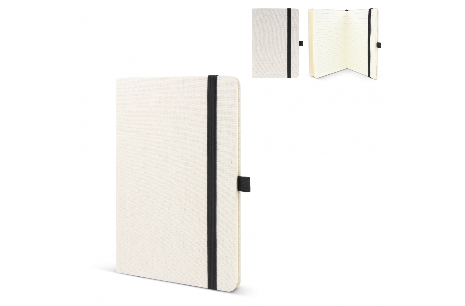 A5 Notebook made of recycled cotton & R-PET - Blundellsands