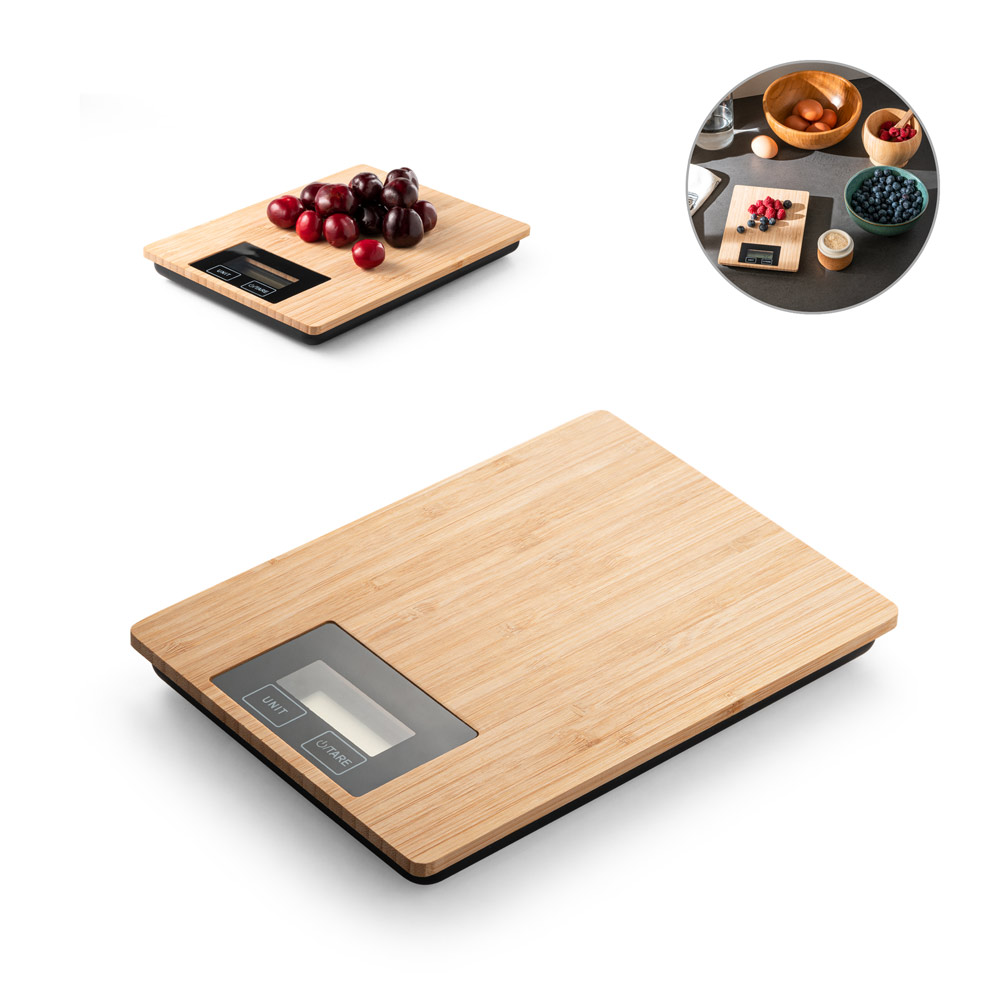 Digital bamboo kitchen scale - East Keswick - Whitehill