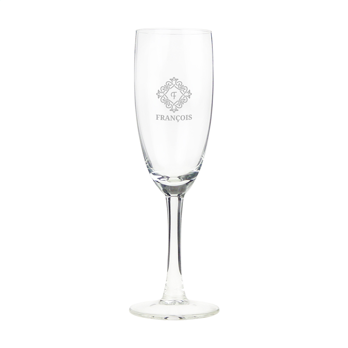 Clear Glass Champagne Flute - Uppingham
