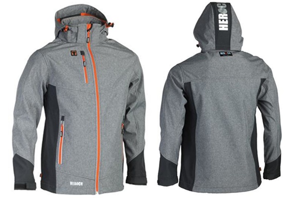 Waterproof Softshell Jacket with Detachable Hood - Kemsley