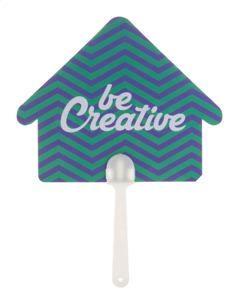 Digital Airflow Hand Fan - Maldon printed with logo