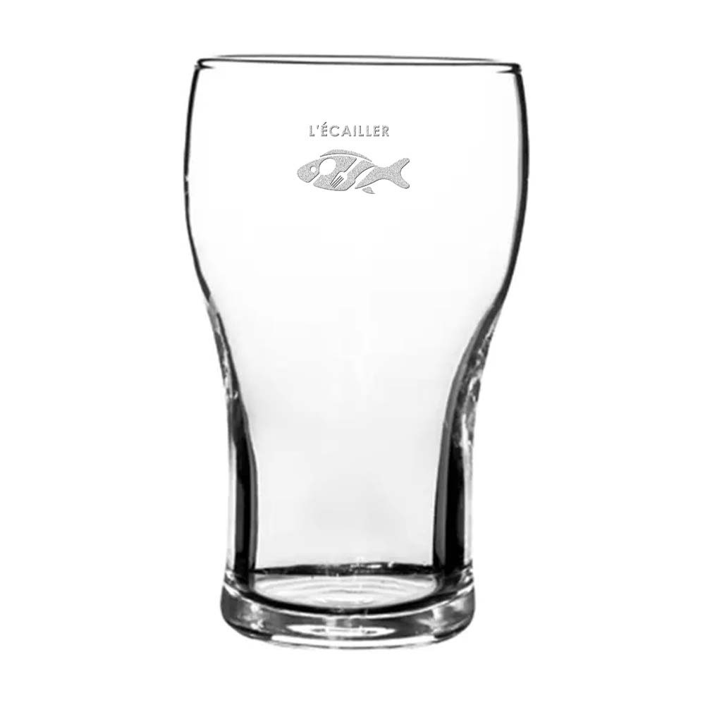 Customized Coca Cola glass 280 ml - Argoat
