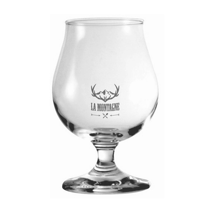 Personalized balloon beer glass 480 ml - Achard