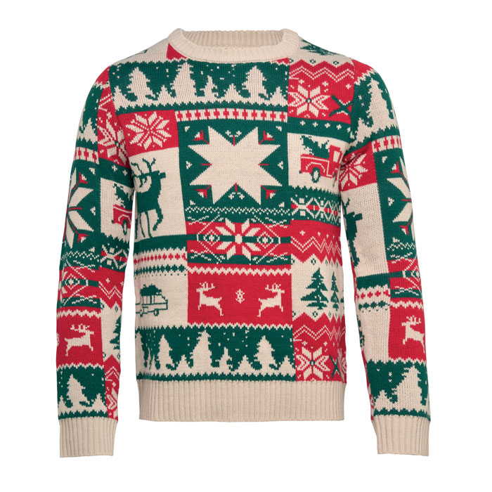 Knitted Christmas sweater S-M